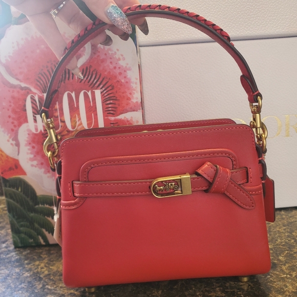 RETAIL Coach Tate 18 in Candy Apple Red - Picture 12 of 14